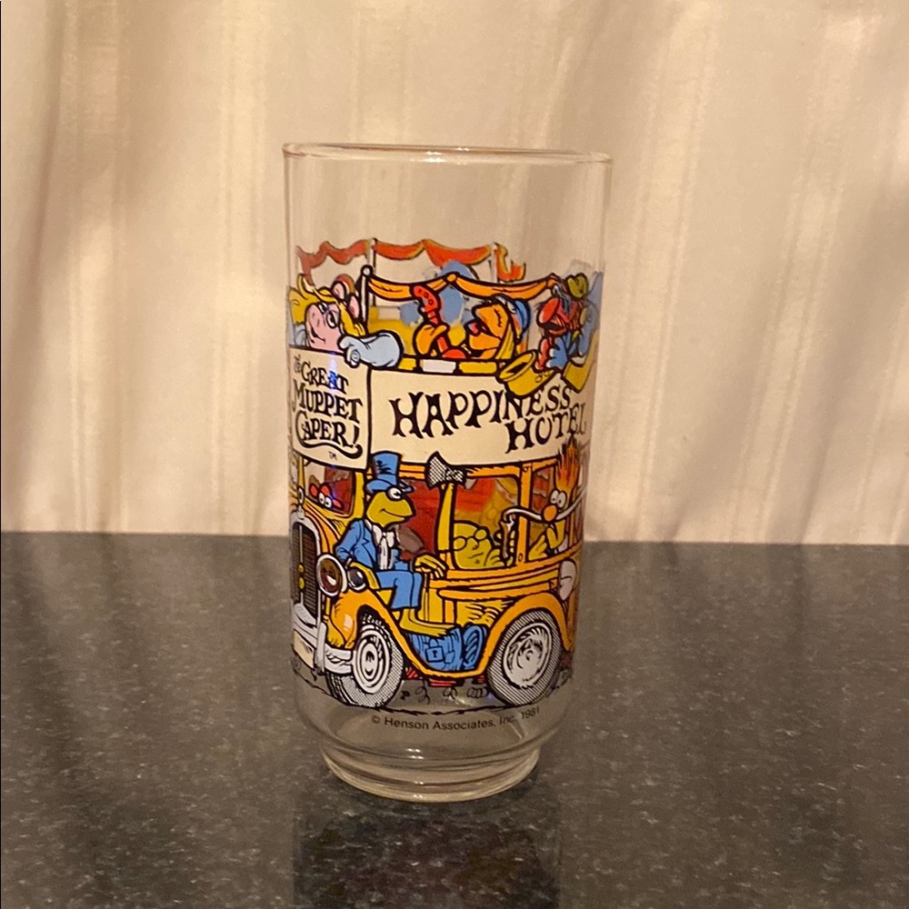 Vintage McDonald's Muppets Glass
